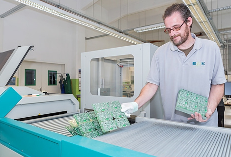 Vorbereitung zum elektrischen Test